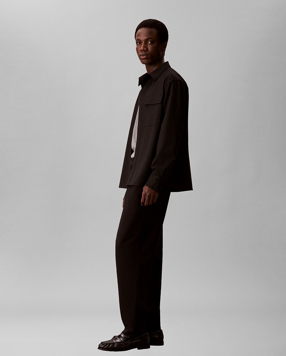 Pantalón de punto técnico Hombre - Calvin Klein - Negro Negro-5
