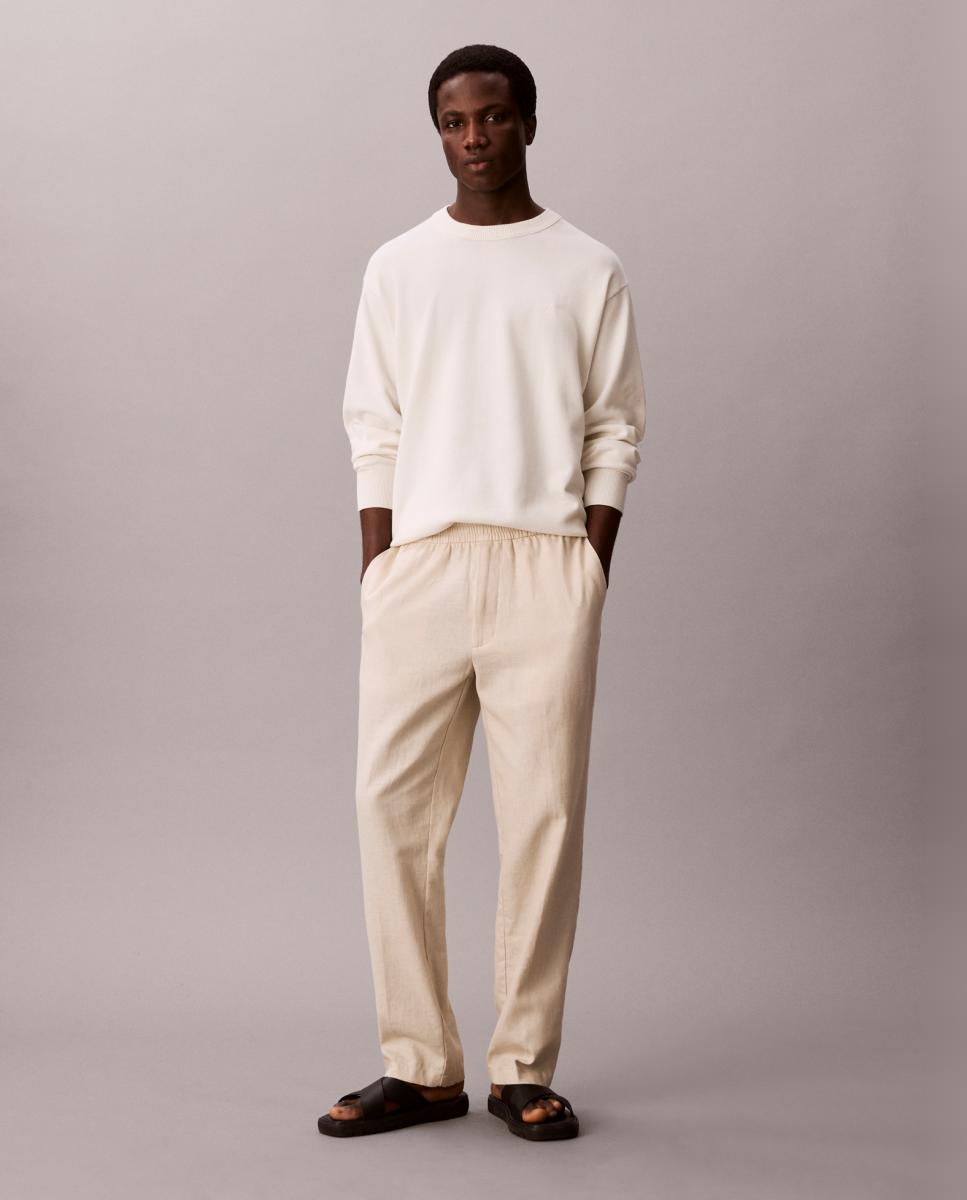 Imagem 0 de Calças Regular de Linho