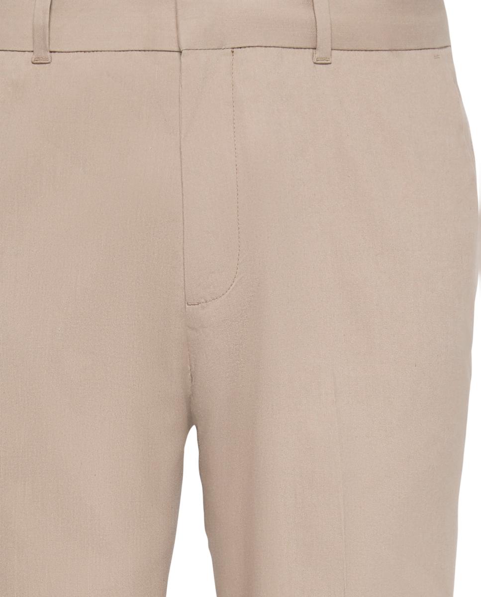 PANTALÓN DE LINO Bege-8