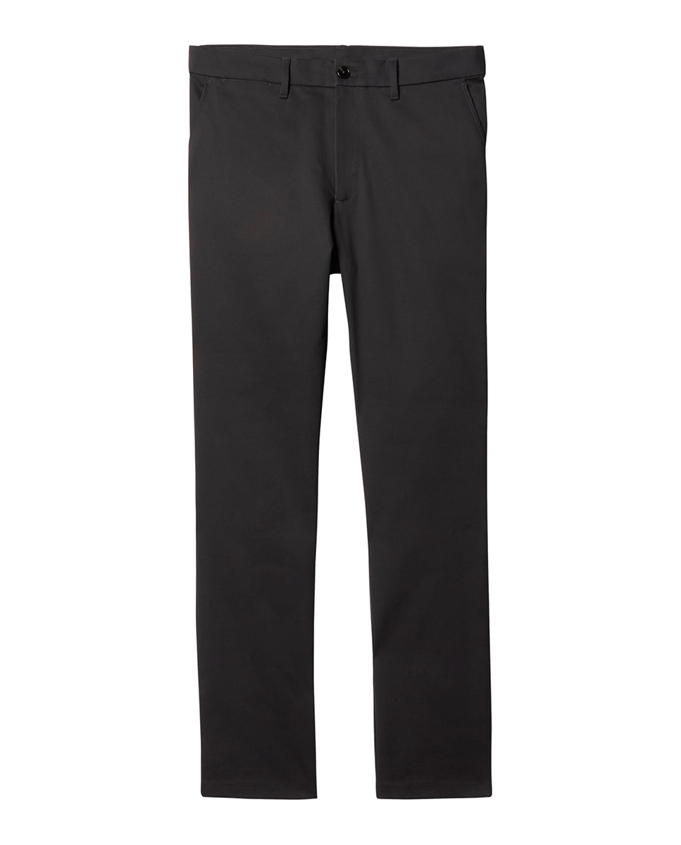Calças Chino Slim Fit Preto-7