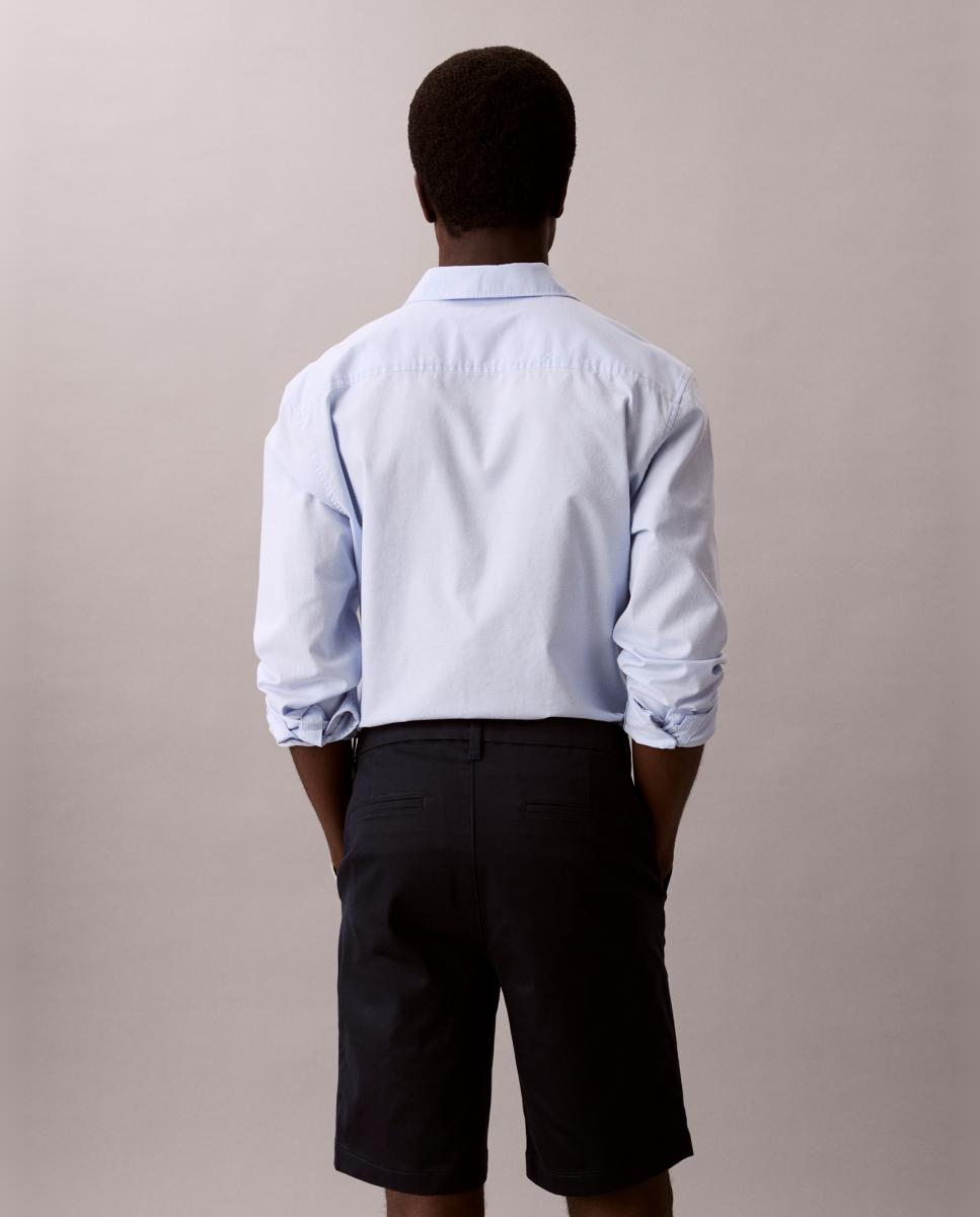 Pantalones cortos chinos de Hombre - Calvin Klein - Azul marino Azul marino-2