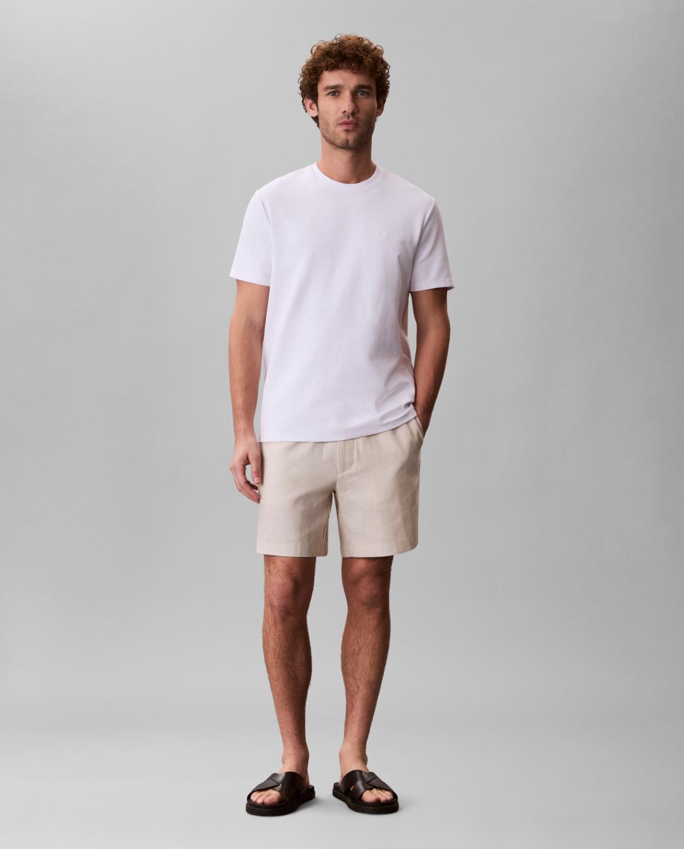 Imagem 0 de Calções de Linho Straight