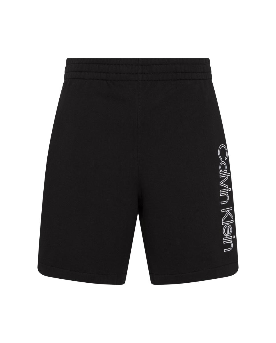 Imagem 0 de Bermudas de Felpa com Estampado Gráfico