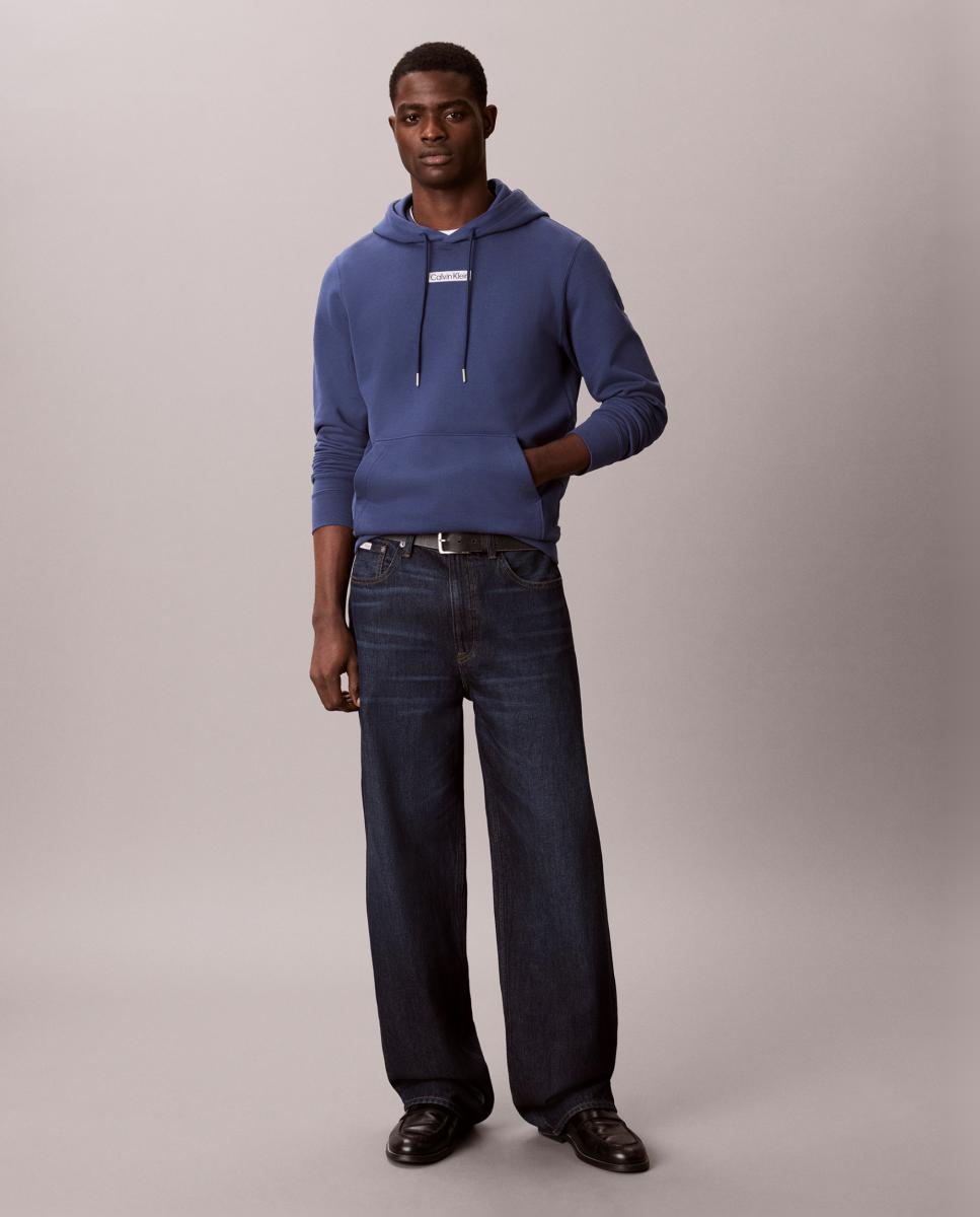 Bermudas em Tecido Spacer Azul-índigo-5
