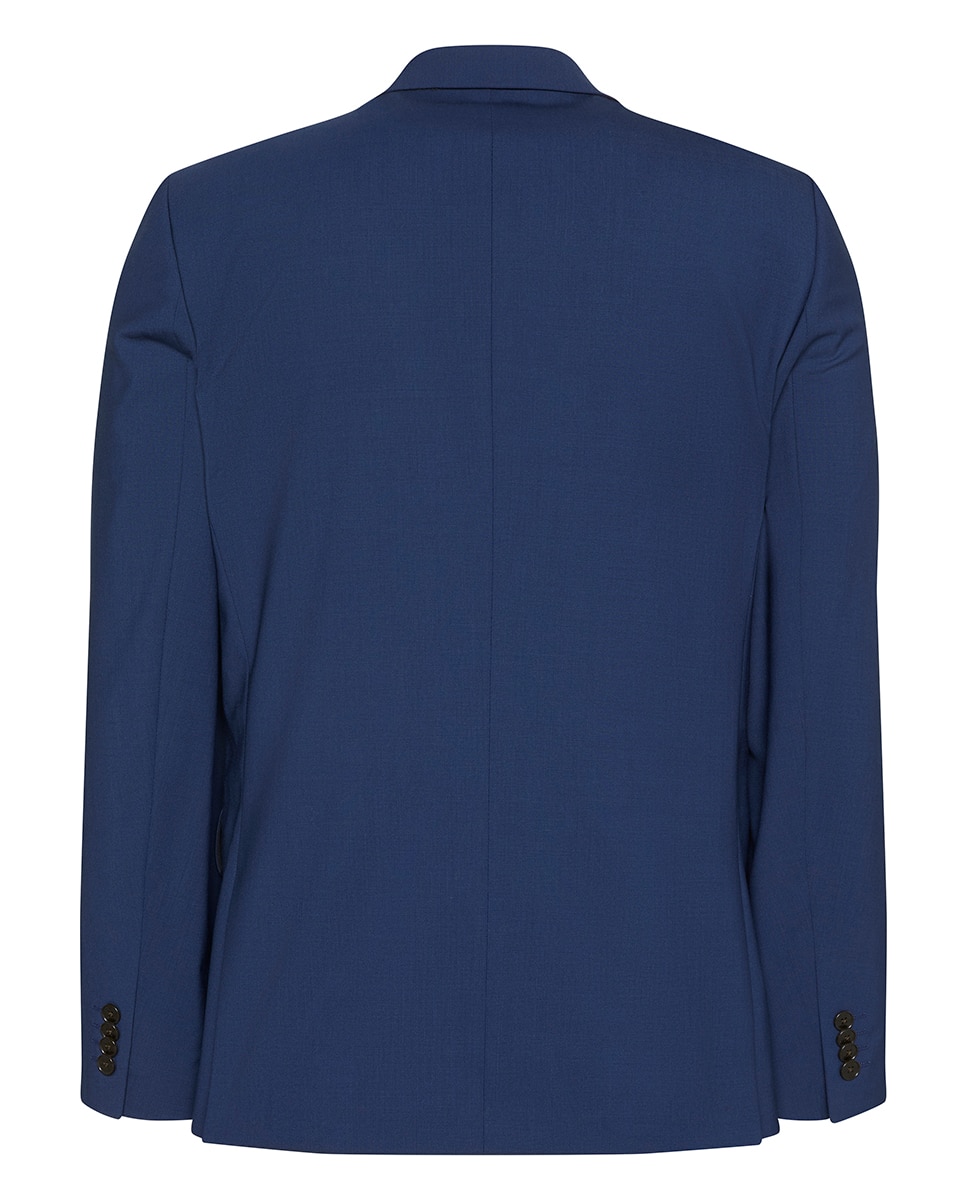 Blazer de Fato Slim Fit Azul-6