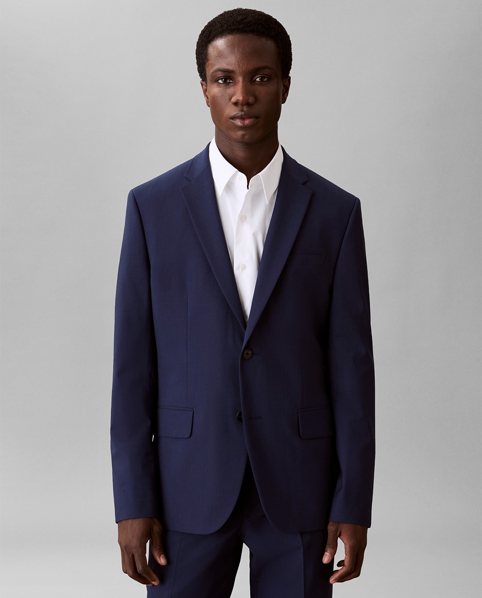 Imagen 1 de Americana de traje Hombre fit classic Azul