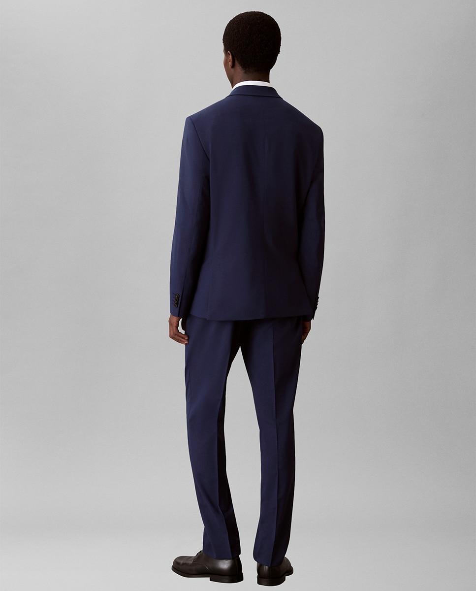 Pantalón de traje Hombre fit classic - Calvin Klein - Azul Azul-3