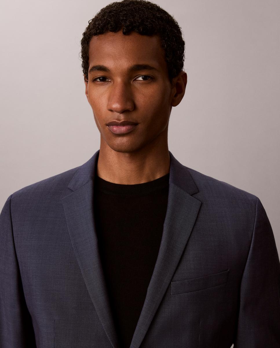 CHAQUETA DE TRAJE Azul-3