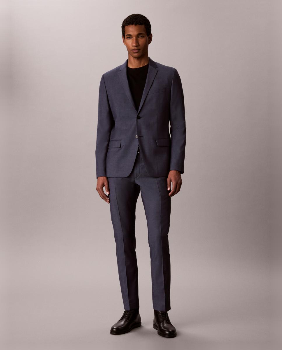 CHAQUETA DE TRAJE Azul-6