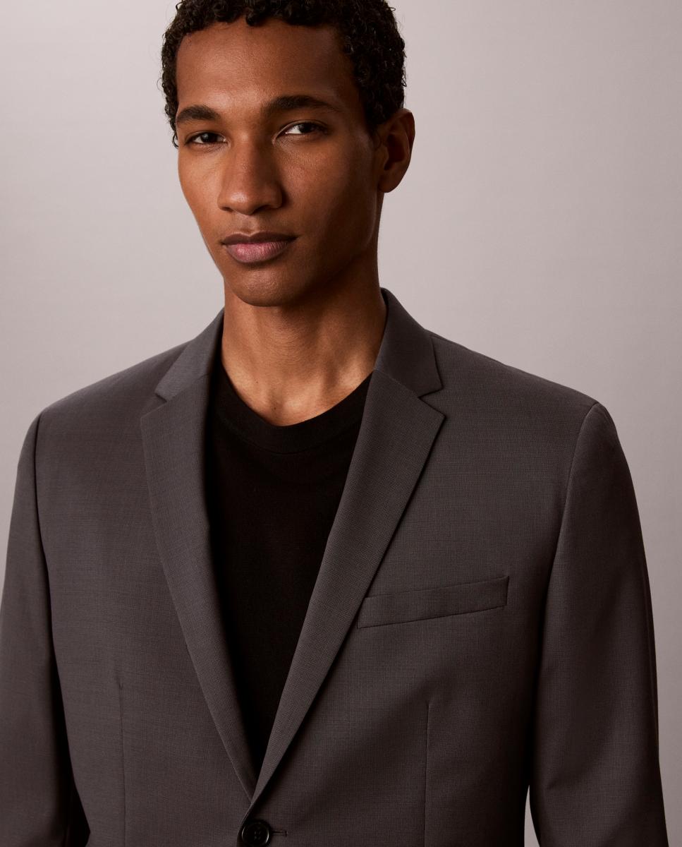 CHAQUETA DE TRAJE Cinzento-3