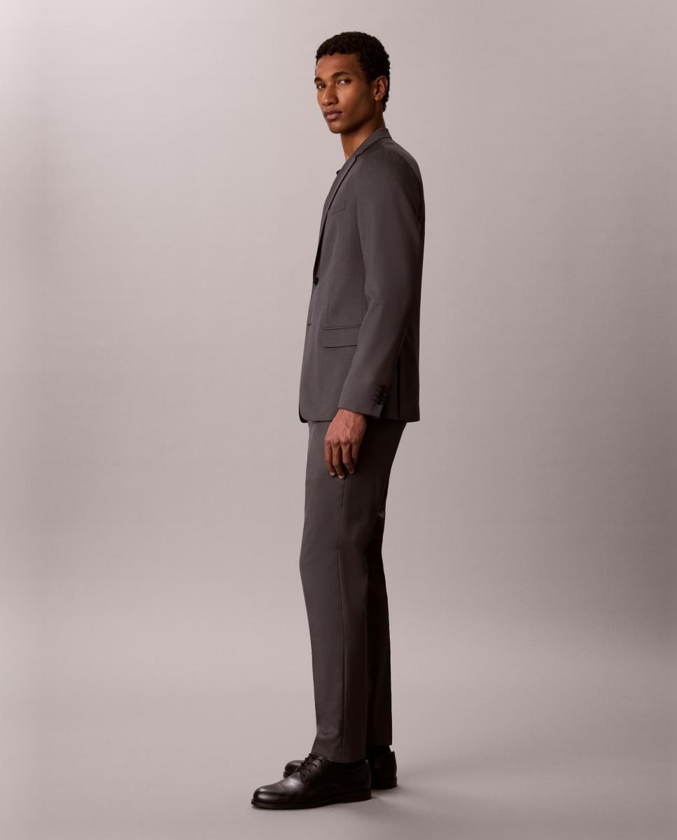 CHAQUETA DE TRAJE Cinzento-5