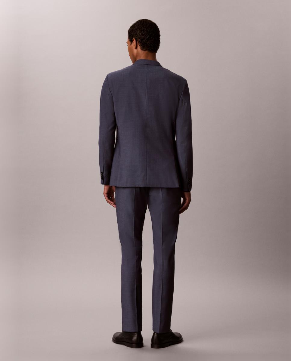 PANTALÓN DE TRAJE Azul-3