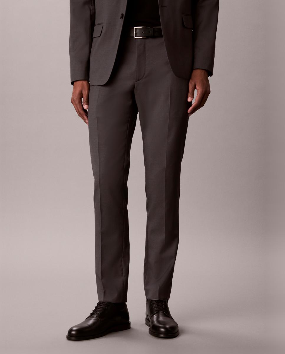 PANTALÓN DE TRAJE Cinzento-2
