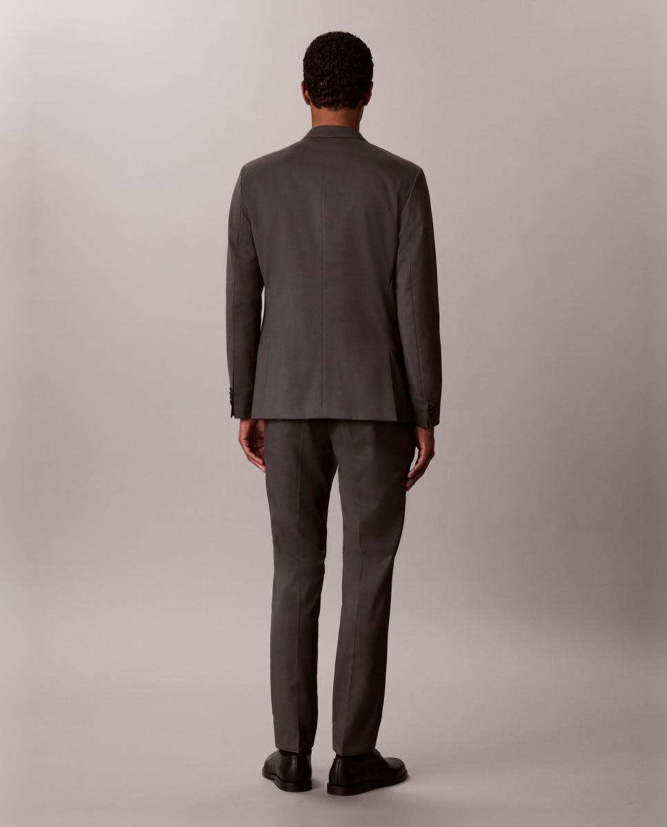 PANTALÓN DE TRAJE Cinzento-3