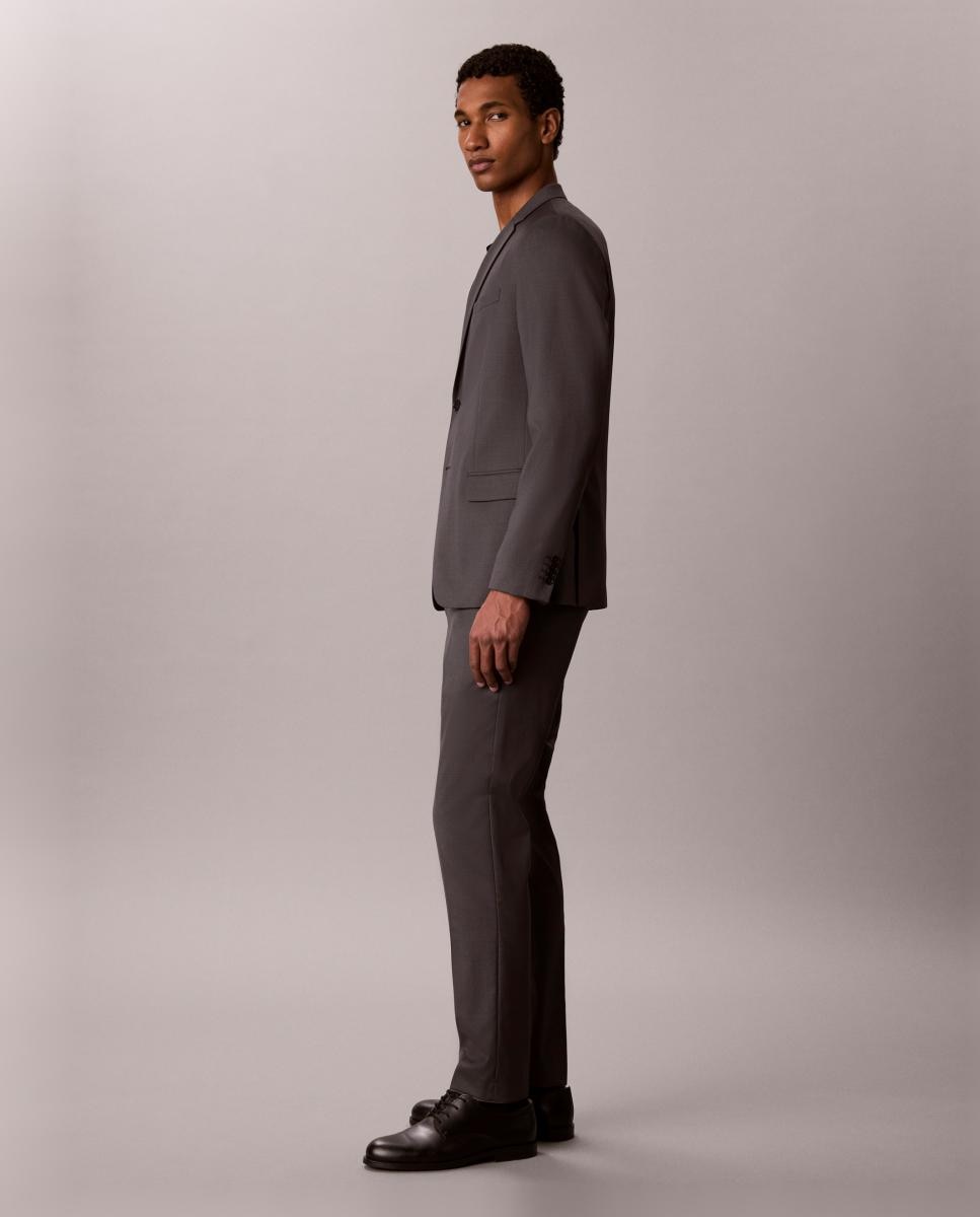 PANTALÓN DE TRAJE Cinzento-6