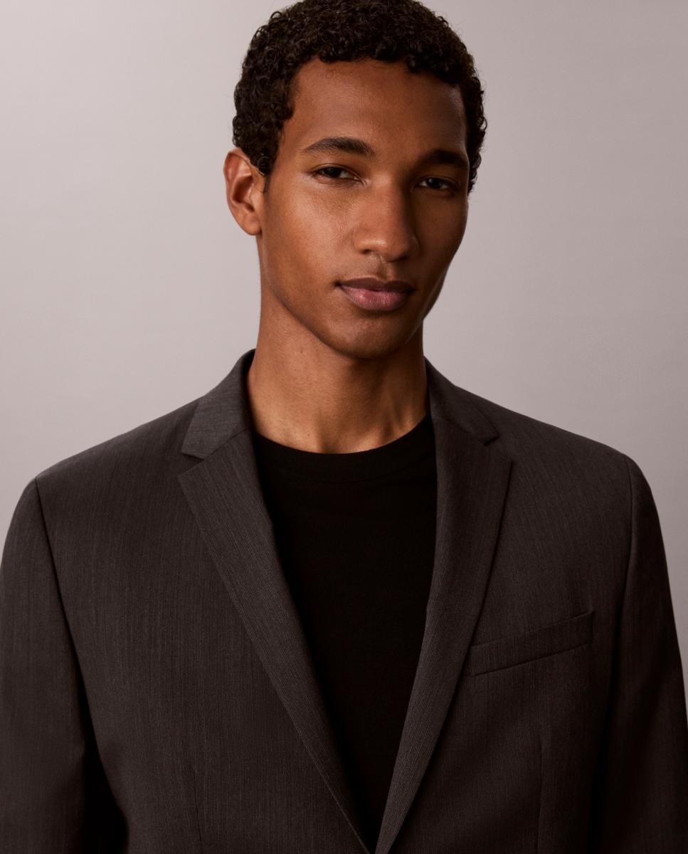 CHAQUETA DE TRAJE Cinzento-escuro-4