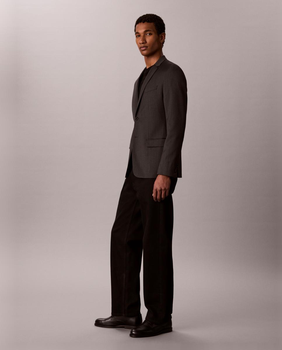 CHAQUETA DE TRAJE Cinzento-escuro-5