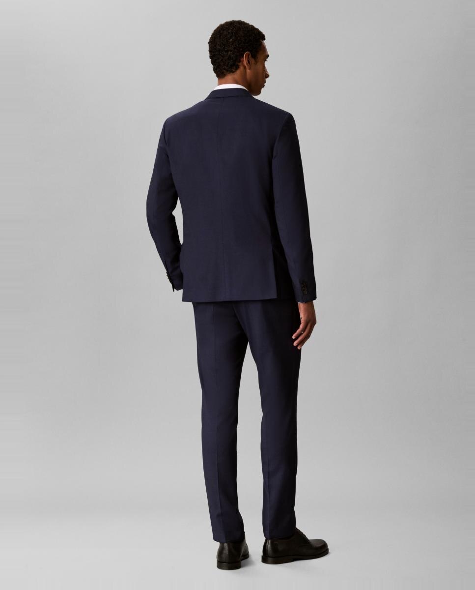 PANTALÓN DE TRAJE Azul-3