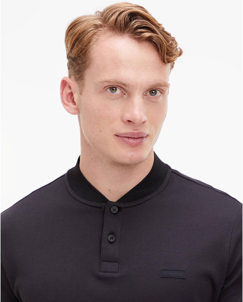 Polo de homem Preto-3