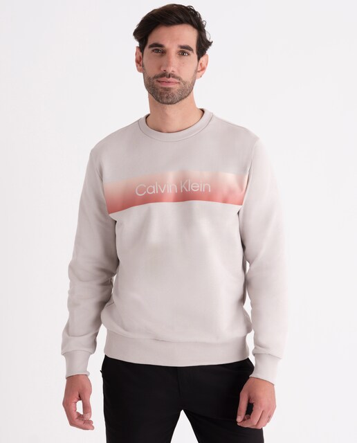 Imagen 0 de Sudadera de hombre con logo linear