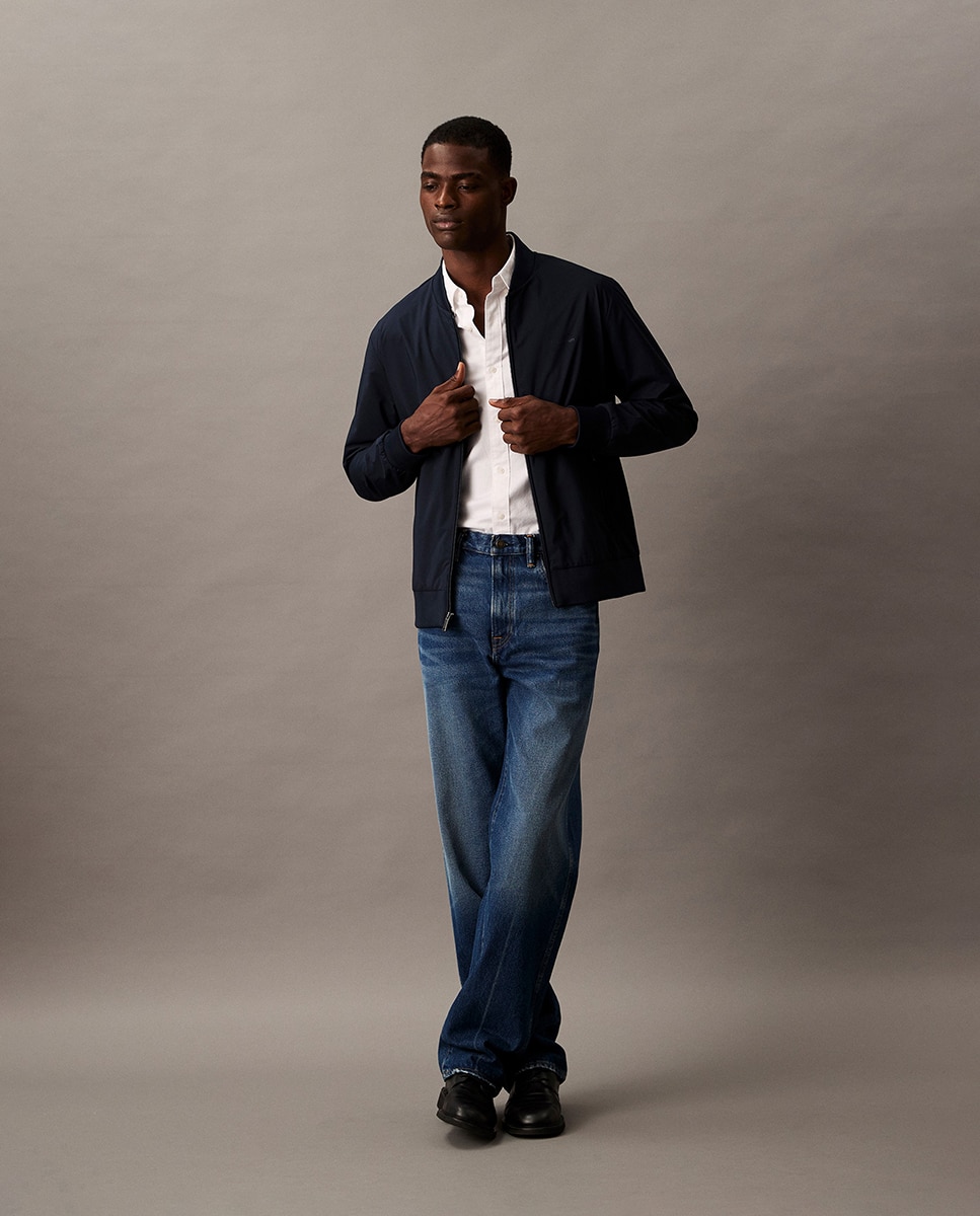 Blusão Bomber Mate Azul-marinho-1