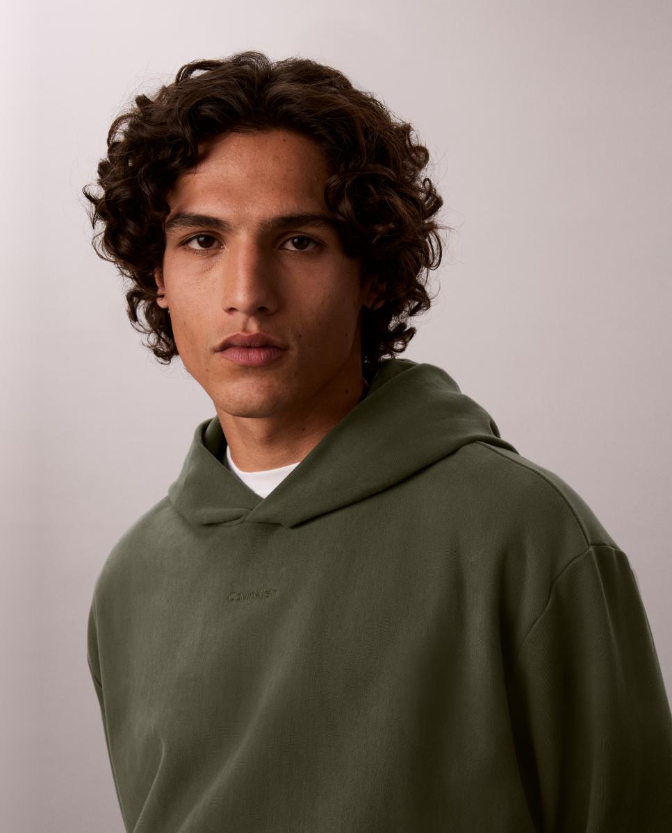 SUDADERA CAPUCHA Verde-militar-3