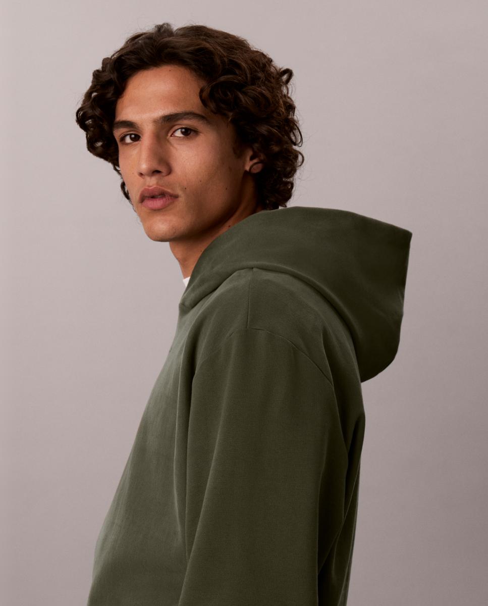 SUDADERA CAPUCHA Verde-militar-5