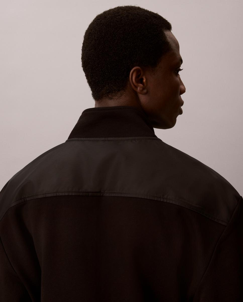 SUDADERA CREMALLERA Preto-4