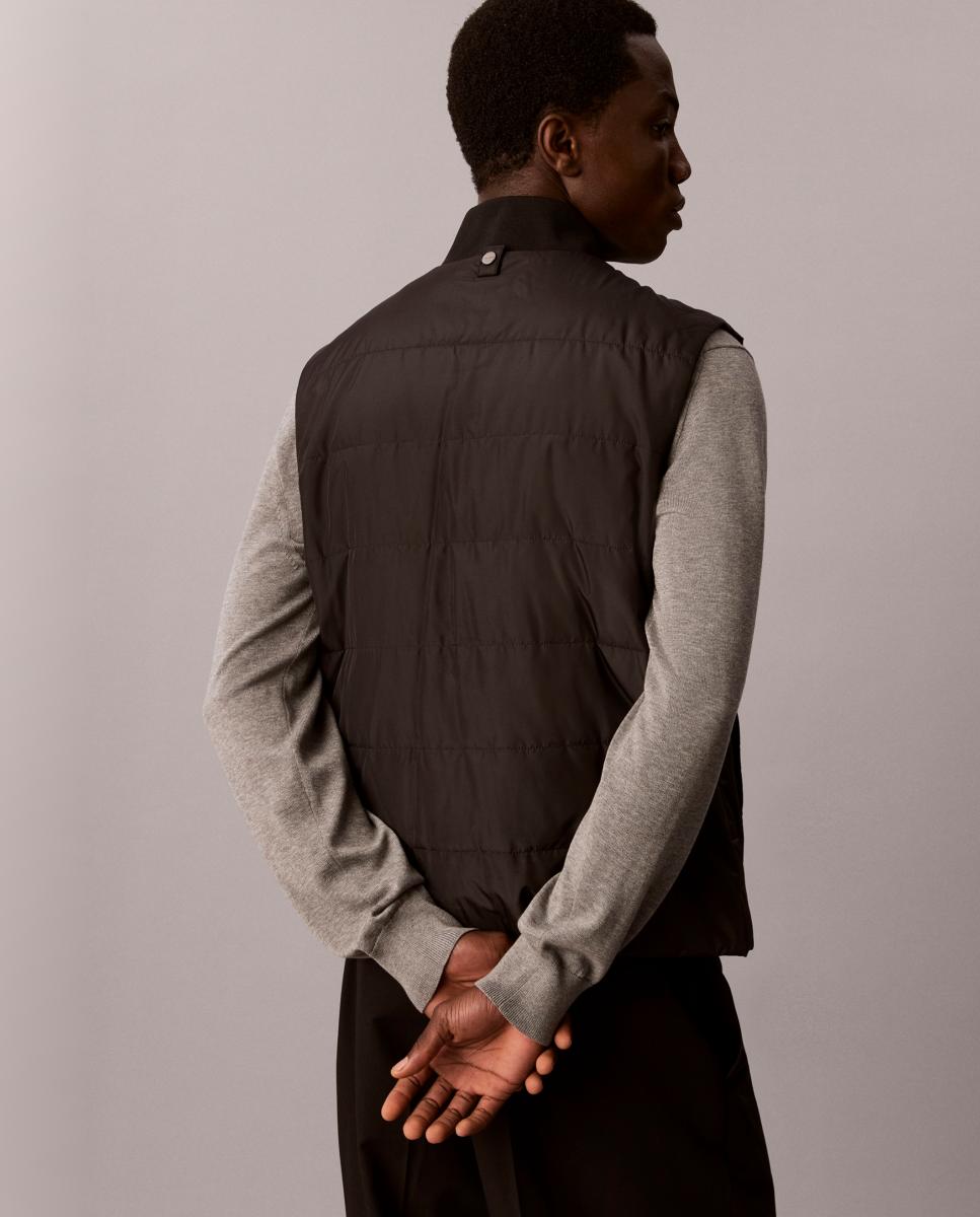 Abrigo de lana Hombre 3 en 1 - Calvin Klein - Negro Negro-4