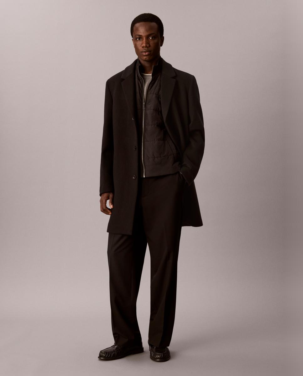 Abrigo de lana Hombre 3 en 1 - Calvin Klein - Negro Negro-6