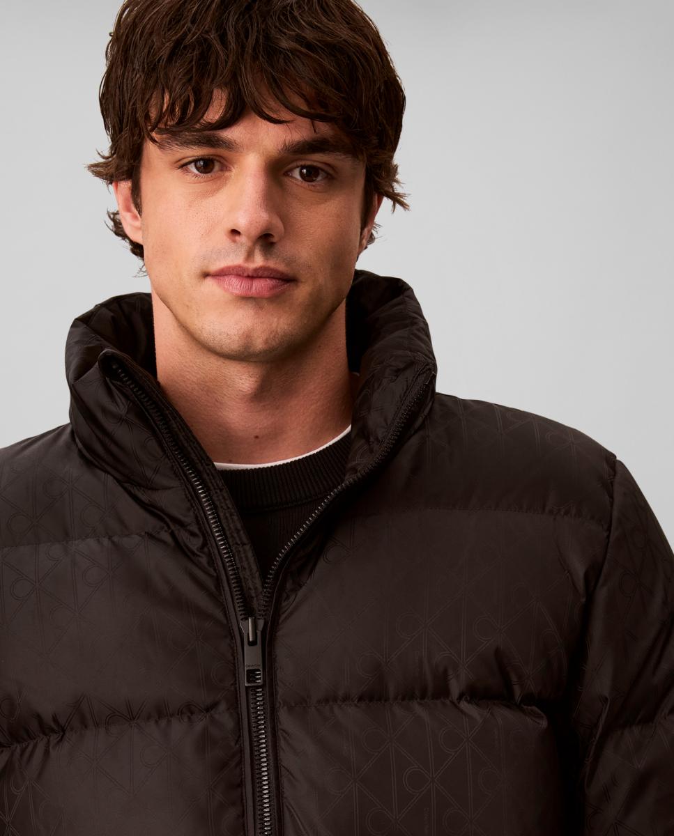 Imagen 4 de Chaqueta acolchada Hombre estampada - Calvin Klein - Negro Negro