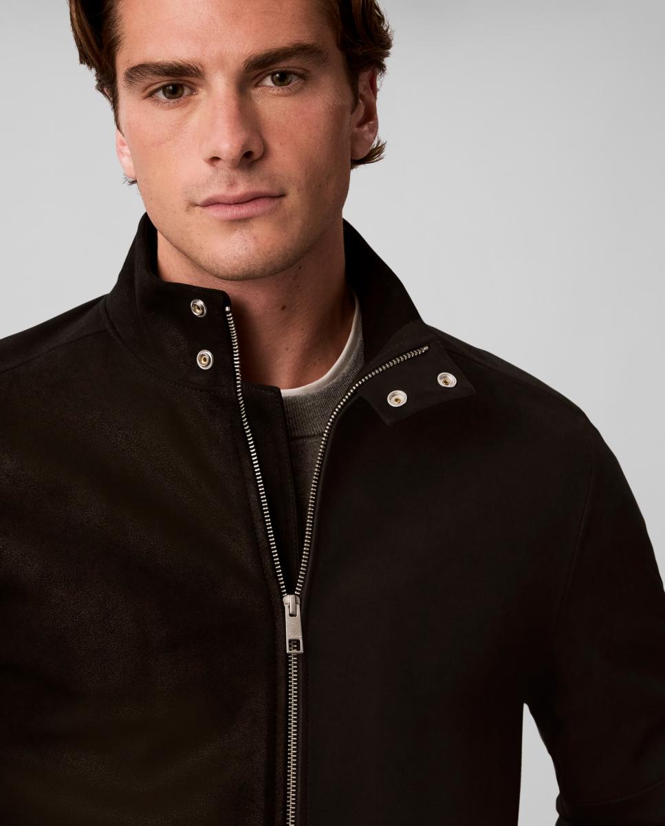 Imagen 3 de Chaqueta Hombre Harrington de ante - Calvin Klein - Negro Negro