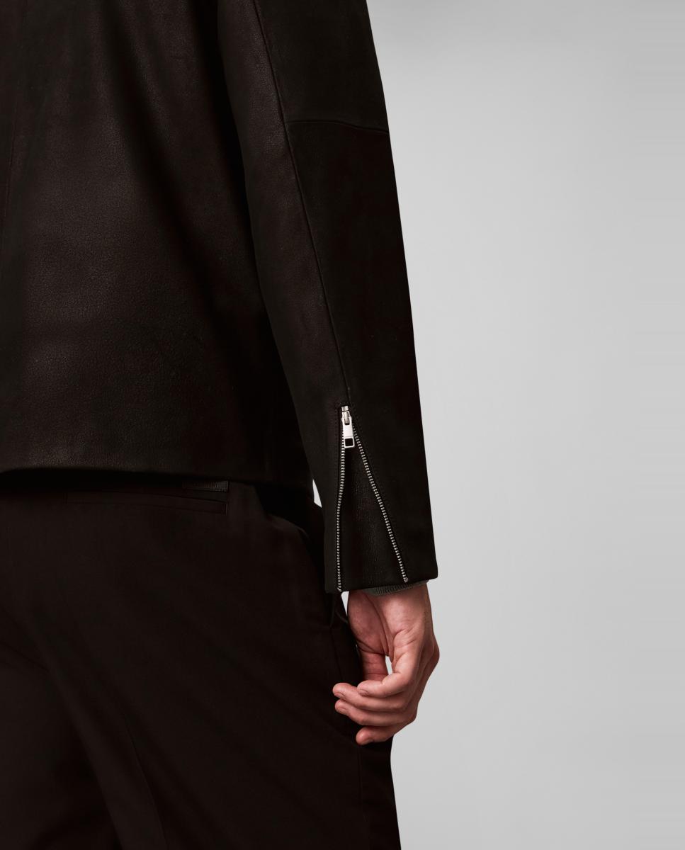 Imagen 4 de Chaqueta Hombre Harrington de ante - Calvin Klein - Negro Negro