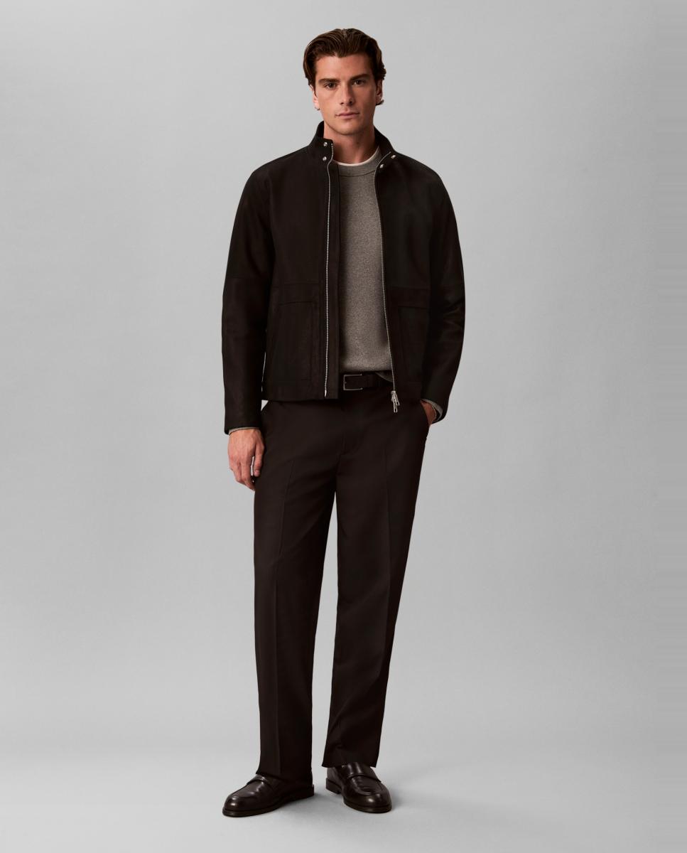 Imagen 7 de Chaqueta Hombre Harrington de ante - Calvin Klein - Negro Negro