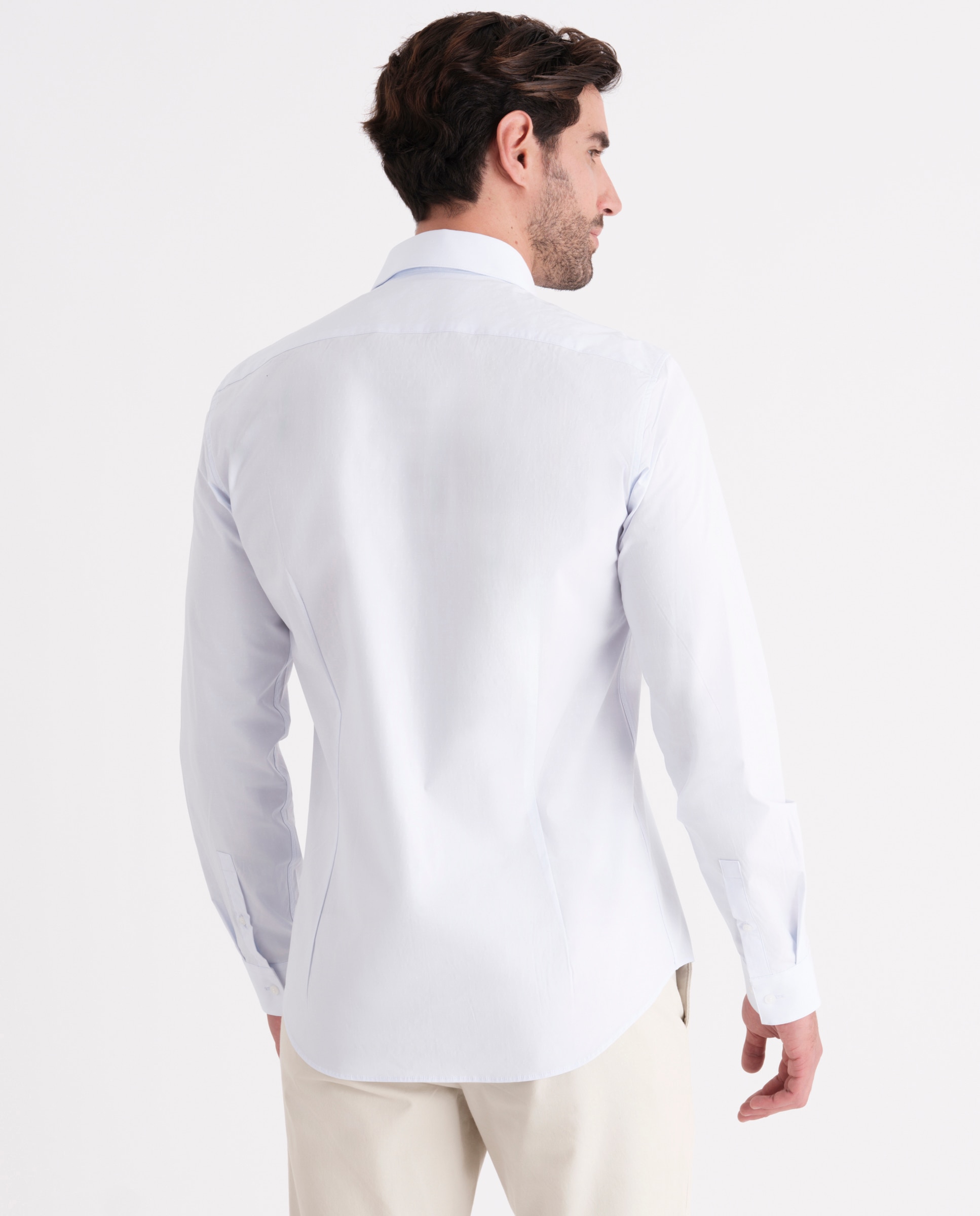 Camisa Formal com Dobby Azul-claro-2
