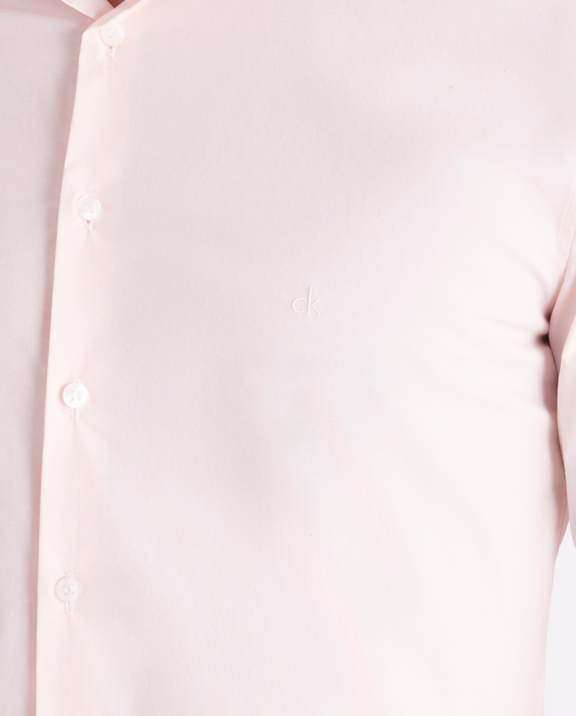 Camisa Formal com Dobby Rosa-3