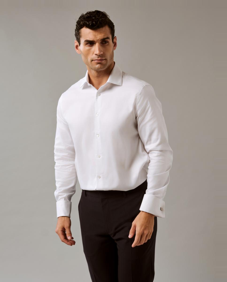 Camisa Clássica Regular Fit Branco-1