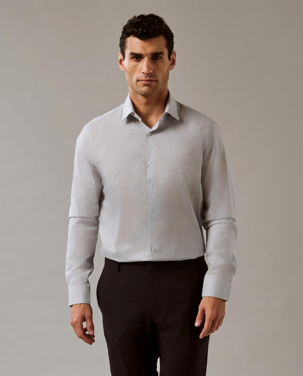 Imagem 0 de Camisa de Popelina Estampada