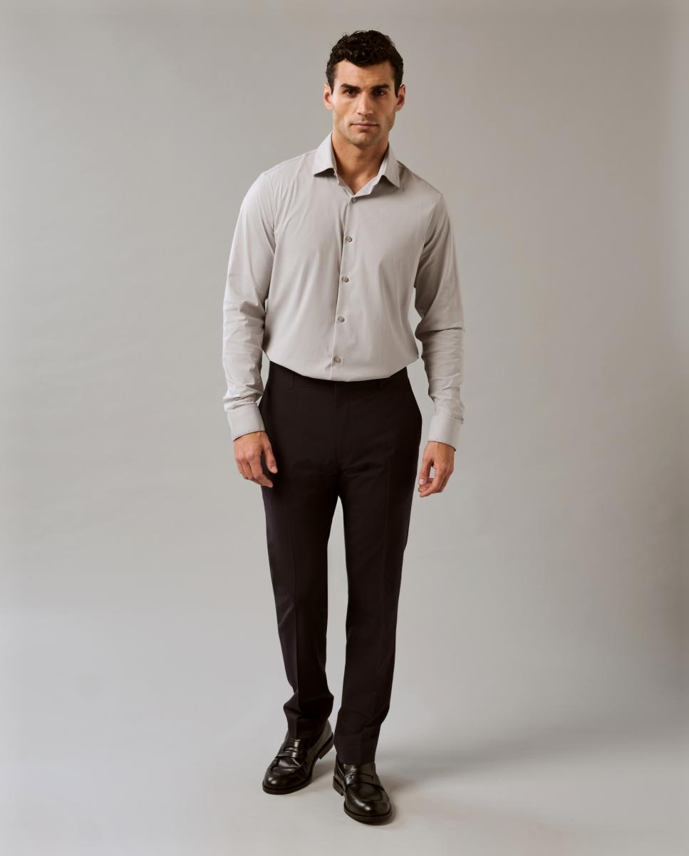 Camisa Active Performance Cinzento-claro-5