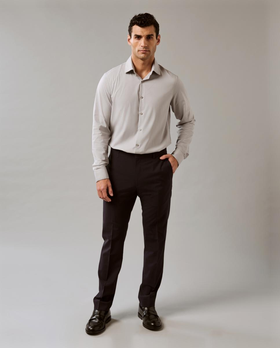 Camisa Active Performance Cinzento-claro-7