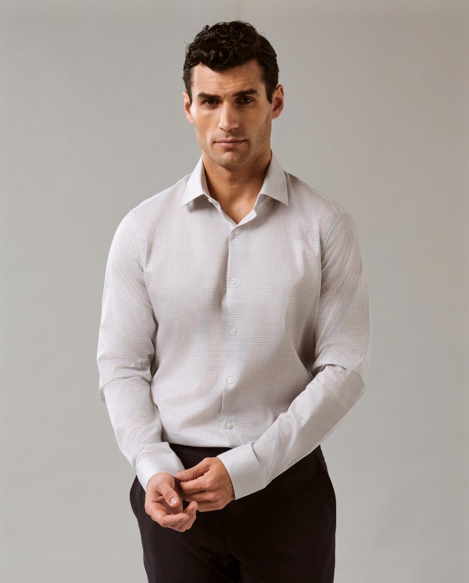 Imagem 0 de Camisa de Popelina Elástica Slim Fit