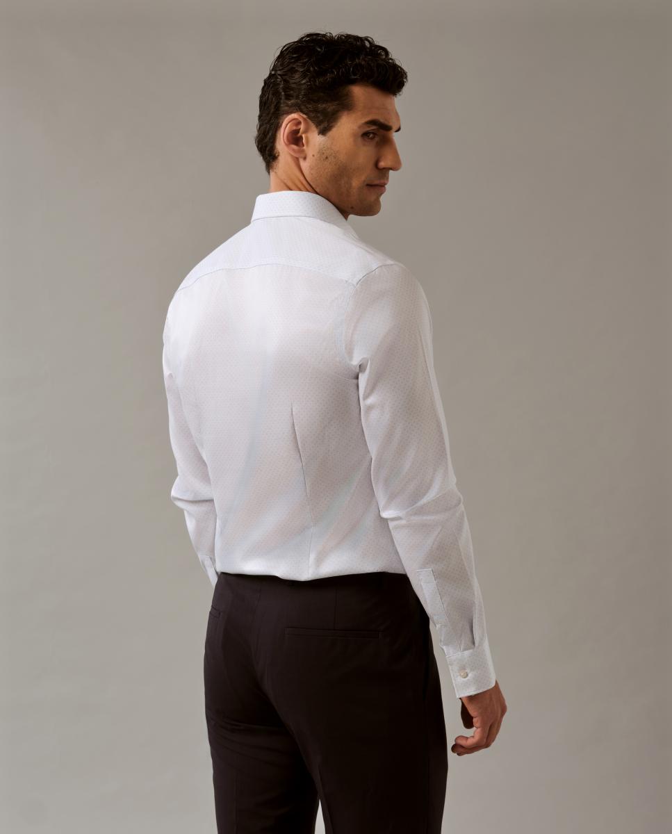 Camisa Supima Refinada Slim Fit Azul-claro-2