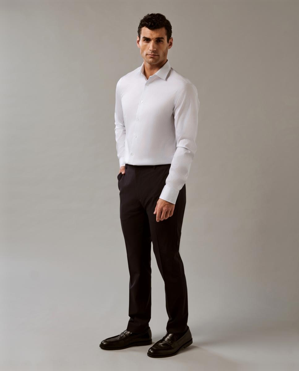 Camisa Supima Refinada Slim Fit Azul-claro-3