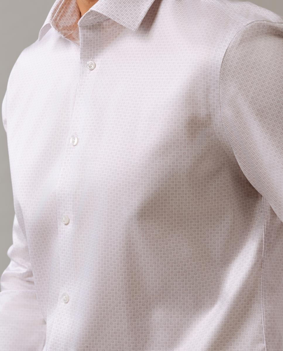 Camisa Supima Refinada Slim Fit Rosa-4