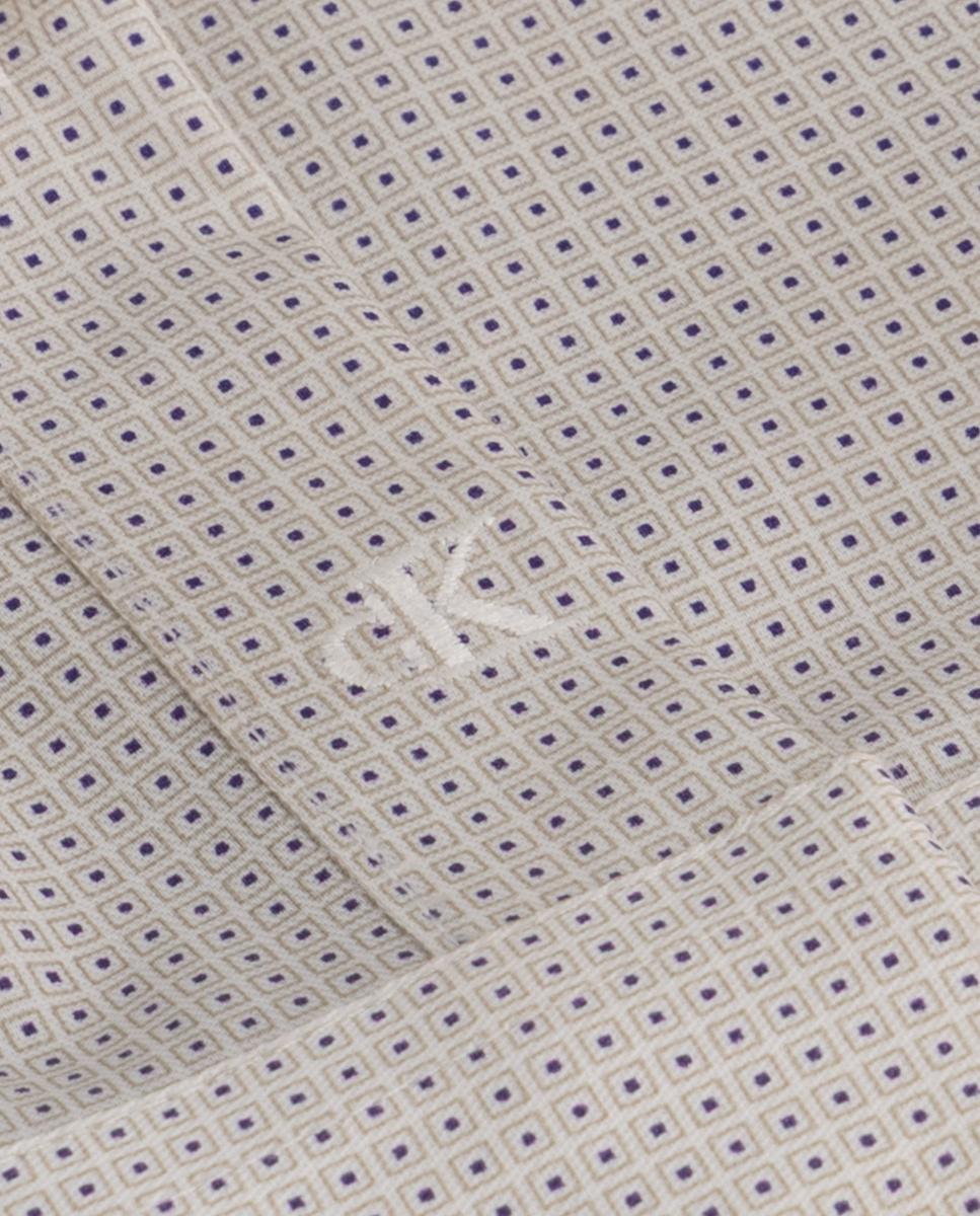 Camisa Clássica Slim de Popelina Lisa Lilás-8