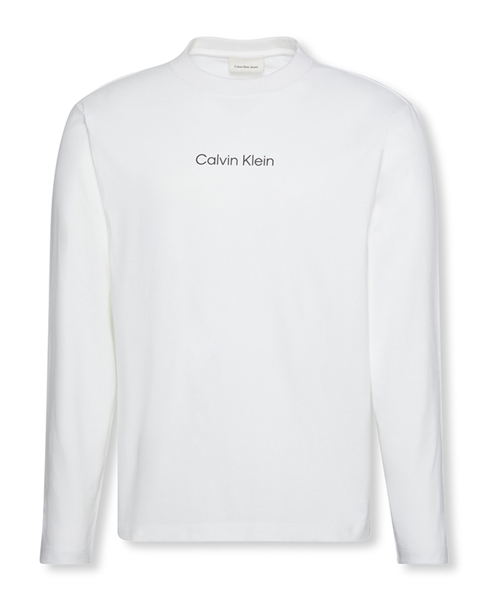Camisola de Manga Comprida Branco-5