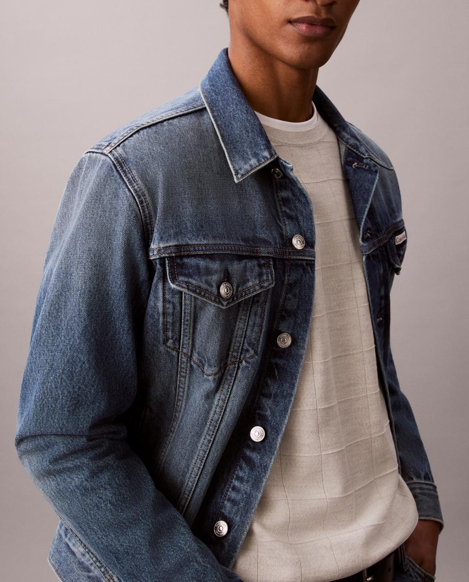 Jersey Hombre merino texturizado - Calvin Klein - Gris Gris-5