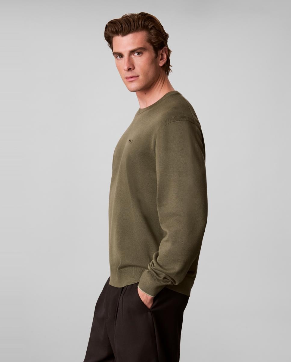 JERSEY CUELLO REDONDO Verde-militar-4