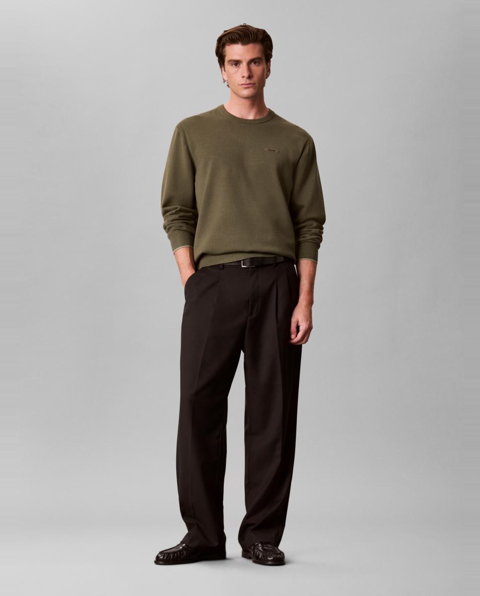 JERSEY CUELLO REDONDO Verde-militar-6