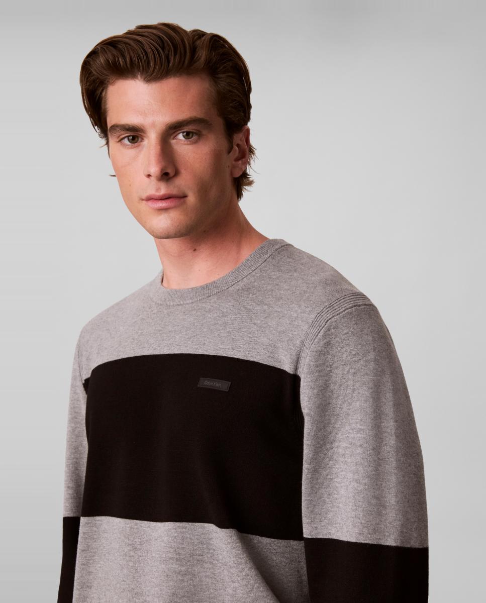 JERSEY CUELLO REDONDO Cinzento-3